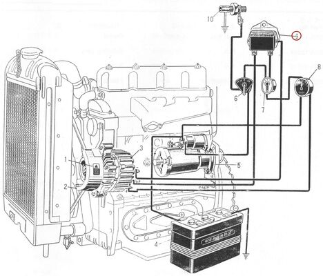 495AG 디젤 엔진 부품 - 레귤레이터 - 495A-29000