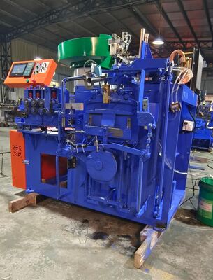 PLC 제어 380V 와이어 핸저 기계 2.2KW 전력으로 갈고리 용접 및 핸저 제조