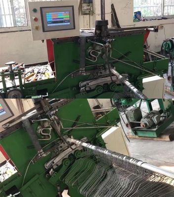 기계 QK-3을 만드는 PLC 통제 유형 자동적인 직류 전기를 통한 세탁물 철사 걸이